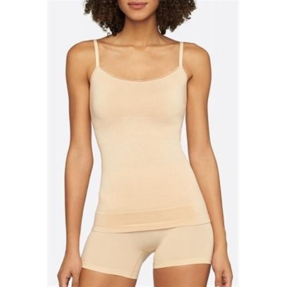 NWT Yummie Tummie 1x/2x SEAMLESSLY CONVERTIBLE CAMISOLE YT5-165 Beige 117784